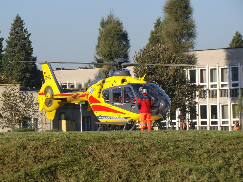 Czy helikoptery Lotniczego Pogotowia Ratunkowego będą lądować bezpiecznie przy Szpitalu Powiatowym w Oświęcimiu?