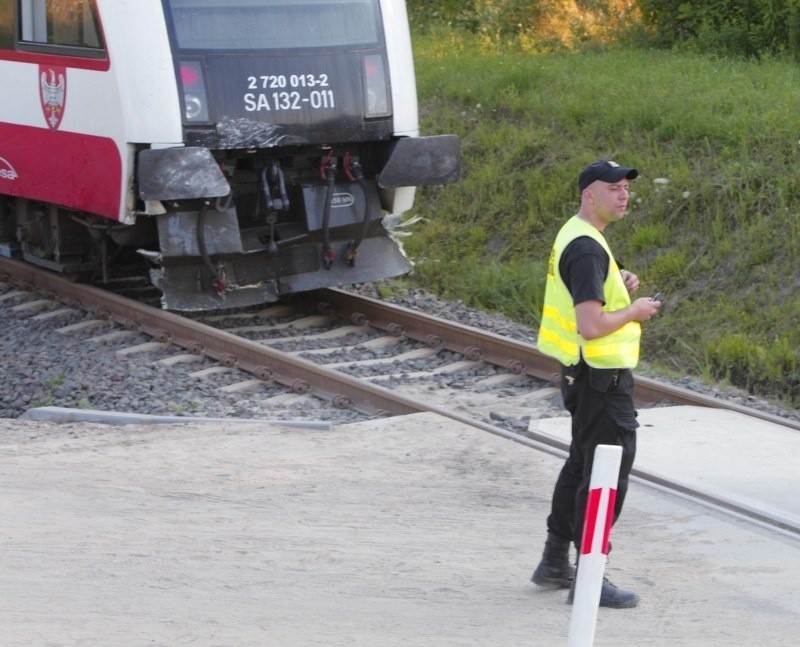 Wypadek w Murowanej Goślinie.