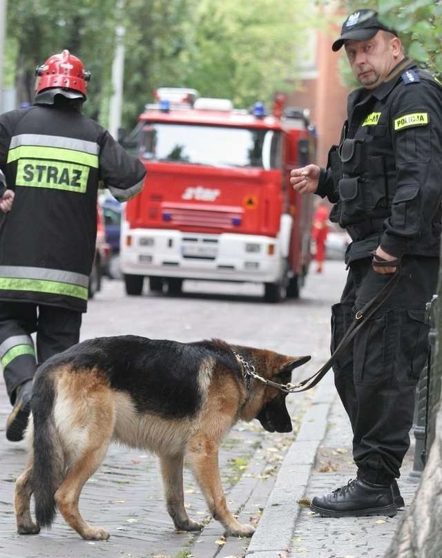 alarm bombowy podalarm bombowy pod sądem rejonowym