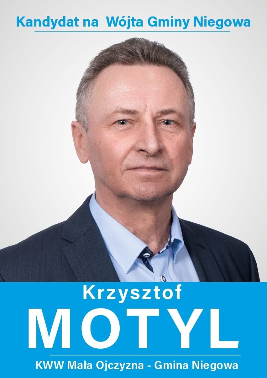 Krzysztof Motyl - kandydat na Wójta Gminy Niegowa