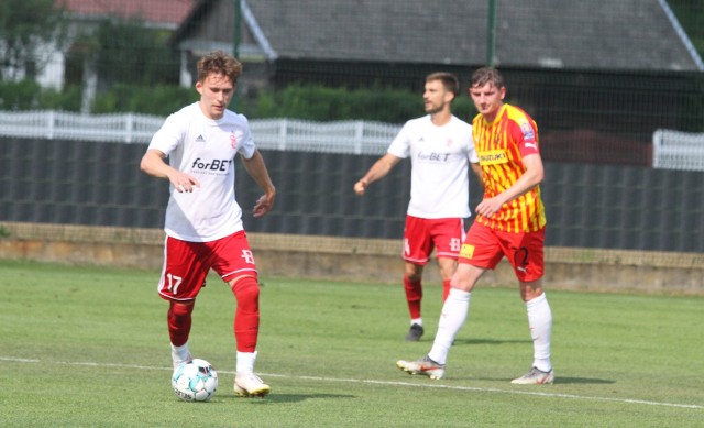 Korona Kielce wygrała mecz kontrolny z ŁKS Łódź 4:2, mimo że po 15 minutach przegrywała 0:2.