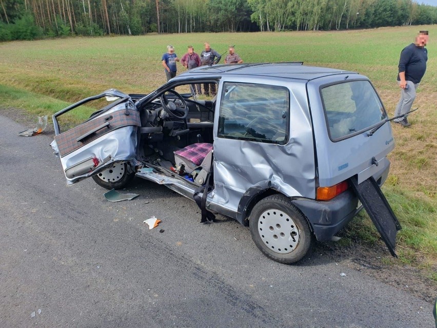 Dwie osoby zostały ranne w wypadku, do którego doszło w...