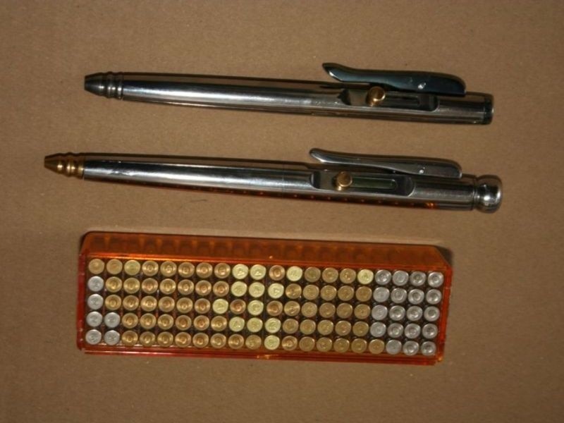 Broń w kształcie długopisów