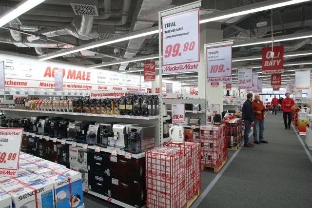 Przygotowania do otwarcia Media Markt w Kielcach