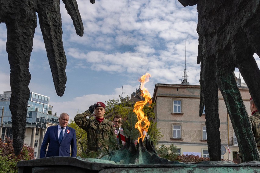 Kraków. Uroczystości z okazji Święta Narodowego Trzeciego Maja. Kmita: "Bądźmy dumni z naszej historii"