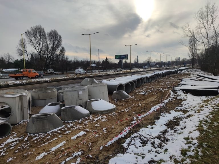 Przebudowa dawnej DK 1 w Częstochowie nabiera tempa. Zobacz...