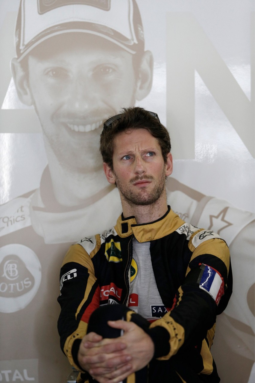 Francuz Romain Grosjean (Lotus) nie ukrywał w sobotę, że...