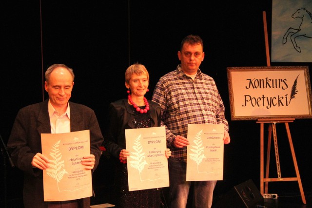 Zwycięzcy: Zbigniew Toborek, Kasia Miarczyńska i Przemek Mańka.
