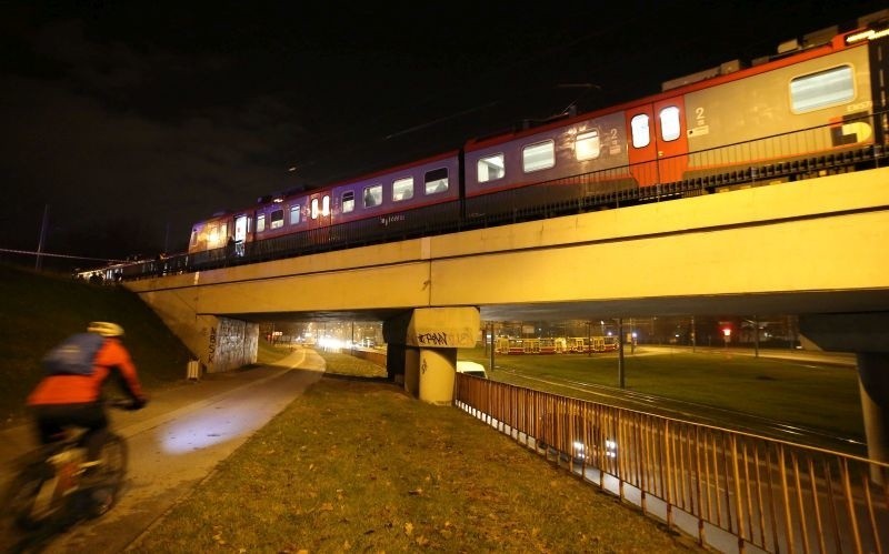 Śmiertelne potrącenie przez pociąg przy Rokicińskiej.