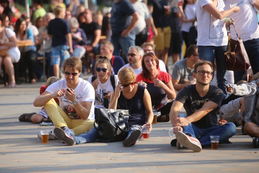 MŚ siatkarzy 2014 FanZone przed Spodkiem