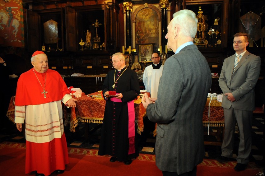 Spotkanie kardynała z chórem katedralnym
