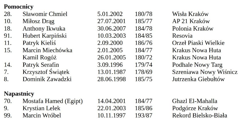 Hutnik Kraków - wiosna 2023. Oto drużyna na walkę o utrzymanie w II lidze. Kadra, dane zawodników, transfery