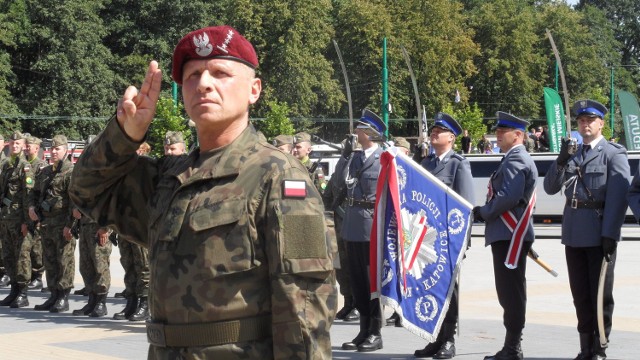 Wojewódzkie obchody Święta Wojska Polskiego w Tychach