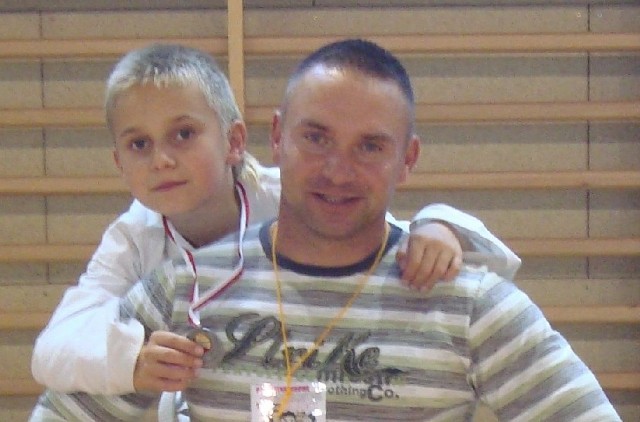 Wiesław Kiwacki jest najsilniejszym głogowianinem, a jego syn Gracjan dobrze sobie radzi w judo.