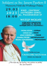 Muzyczny hołd dla Jana Pawła II w Jastrzębiu. W kinie „Centrum" wystąpią tenorzy i sopranistka. To odpowiedź na niedawny reportaż o papieżu