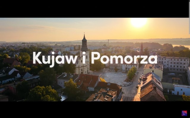 Stopklatka z jednego z nagrodzonych spotów, zrealizowanych przez Urząd Marszałkowski Województwa Kujawsko-Pomorskiego.