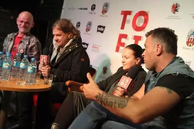 Tofifest 2014Robert Brylewski, Grzegorz Jankowski, Agnieszka Glińska,Tymon Tymański