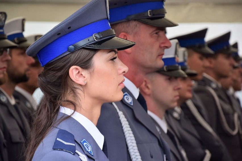 We wtorek (17 lipca) na placu przed Komendą Miejską Policji...