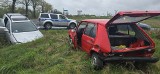Wypadek w miejscowości Niegoszcz koło Mielna. Zderzyły się dwa auta [ZDJĘCIA]