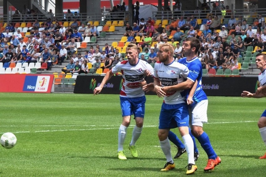 Podbeskidzie - MKS Kluczbork 3:1. Symboliczna zmiana warty w Bielsku-Białej