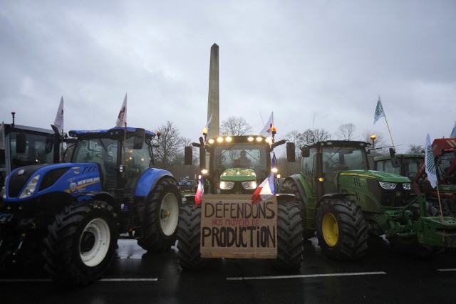 Rolnicy z Francji sprzeciwiają się europejskiemu Zielonemu Ładowi.