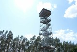 Wieża w Uhowie jest jedną z najwyższych wież widokowych w regionie. Zobacz, jak prezentuje się 44 metrowa konstrukcja