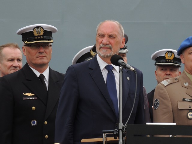 Antonii Macierewicz w Świnoujściu