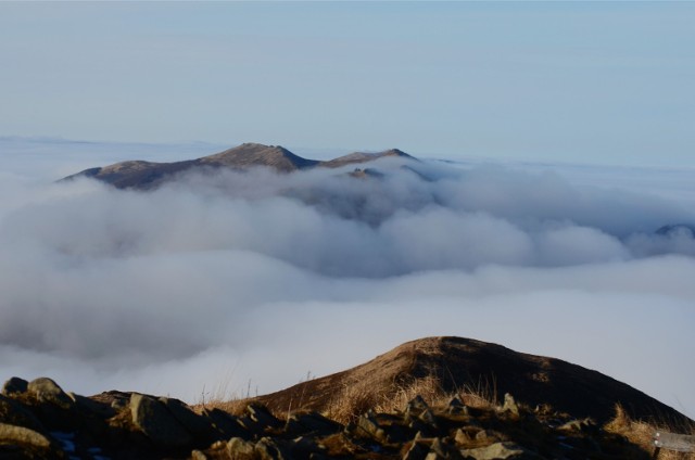 2014.12.07 bieszczady widok z poloniny carynskiej i widmo brockenu  fot wojciech zatwarnicki / nowiny