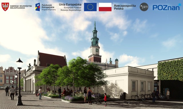 Tak ma wyglądać Stary Rynek w Poznaniu po remoncie.Kolejny slajd-->