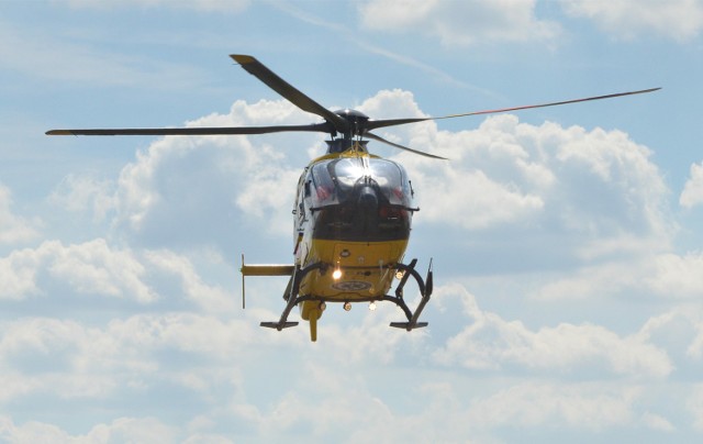 02.07.2015 lodz lotnisko im. reymonta baza lotnicze pogotowieratunkowe, helikopter pogotowie lotniczenz. fot. pawel lacheta/ express ilustrowany/ polska press