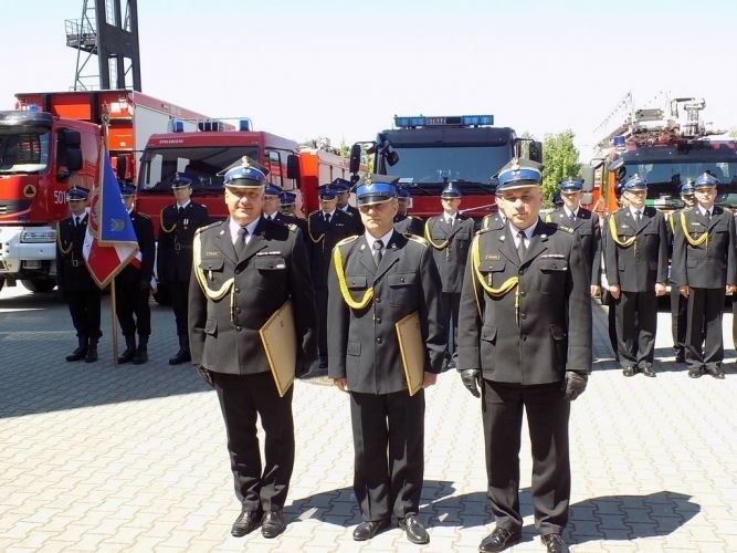 Dzień strażaka w Staszowie. Były awanse - zobacz kto świętował (ZDJĘCIA, LISTA) 