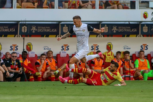 Tak było 29 lipca w Białymstoku, Jagiellonia pokonała wtedy Puszczę 4:1. W akcji Artur Siemaszko