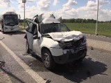 4 samochody zderzyły się pod Wrocławiem. 3 osoby w szpitalu