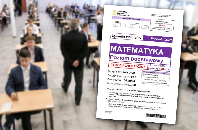 Matura próbna z matematyki, arkusze, odpowiedzi (wtorek 14 grudnia 2022)