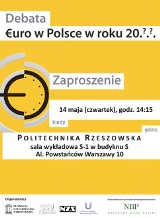Rzeszów - debata na Politechnice: Euro w Polsce tak, ale bez pośpiechu