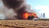 Pożar tartaku w Szybowicach. Straty są ogromne