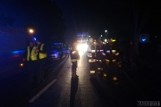 Wypadek w Bierdzanach. Policja poszukuje świadków potrącenia, do którego doszło 6 grudnia 2017 r.