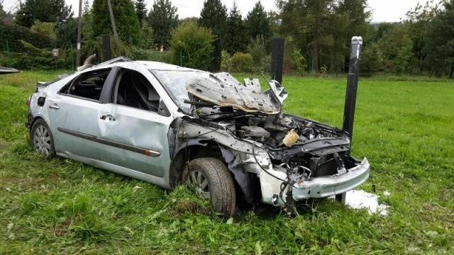 Wypadek w Cieszynie na Kościelnej