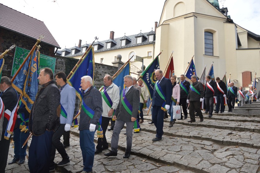 Pielgrzymka hodowców gołębi na Górę św. Anny