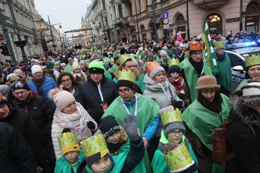 Z powodu pandemii na ul. Piotrkowskiej orszaku w święto Trzech Króli nie będzie. Akcja charytatywna zamiast korowodu