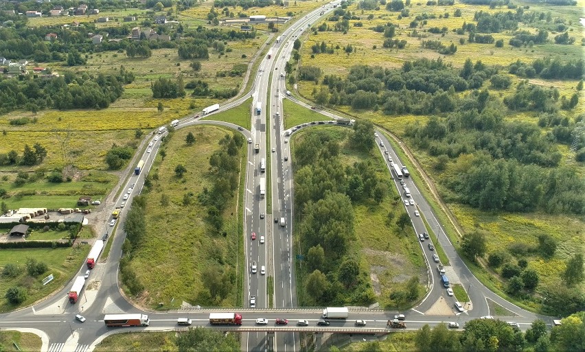 Dzięki przebudowie sosnowieckiego odcinka S1 przez GDDKiA, z...