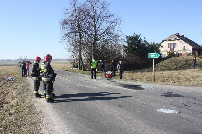 Wypadek w Żarnowcu