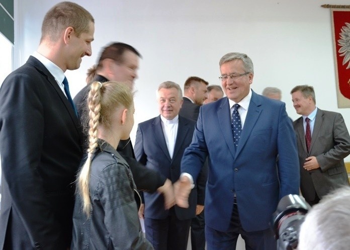 Prezydent Bronisław Komorowski dziękował w Wiśle za pięć lat...