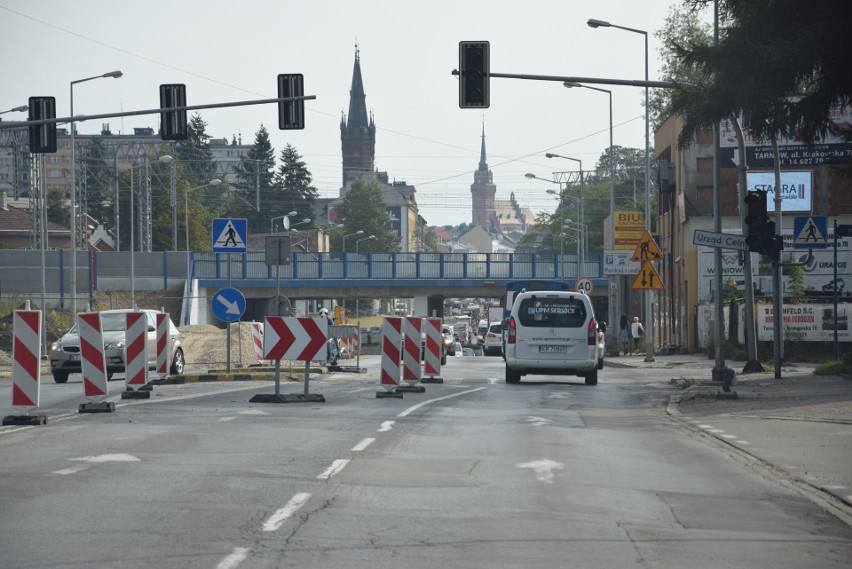 Ukraińcy nielegalnie remontowali wiadukt przy ul. Krakowskiej w Tarnowie