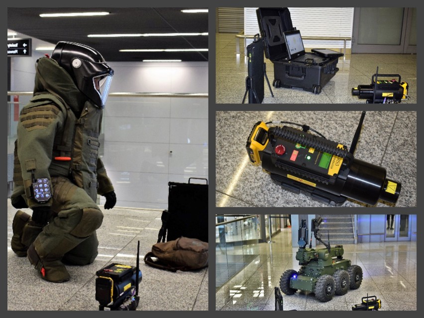 Specjalistyczny sprzęt dla Straży Granicznej na lotnisku w Balicach