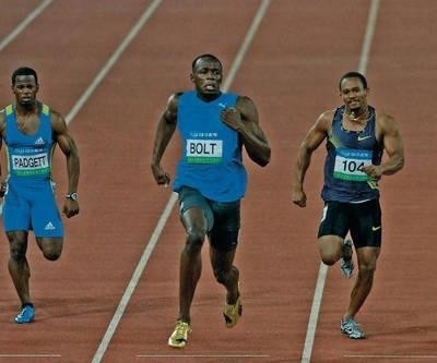 Rekordzista świata na 100 i 200 m Jamajczyk Usain Bolt wygrał ostatnio na 100 m w koreańskim Daegu Fot. PAP/EPA/JEON HEON-KYUN
