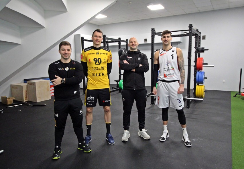 Koszykarskie i siatkarskie drużyny z Lublina połączyły siły i mają wspólną siłownię w hali Globus