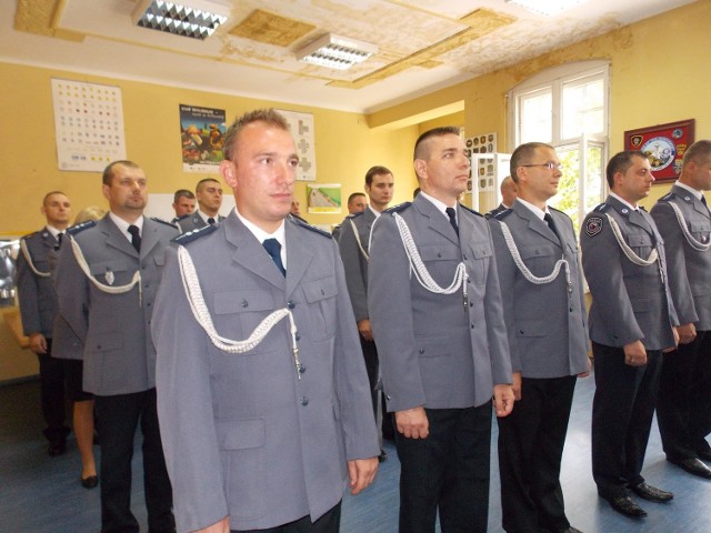 Nowosolscy policjanci otrzymali awanse na wyższe stopnie.