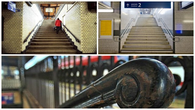 Trzy lata temu w połowie kwietnia, wiedząc, że już wkrótce stary dworzec odejdzie w niepamięć, wybrałam się na stację Bydgoszcz Główna, by uwiecznić ją na zdjęciach. Na pamiątkę. Wczoraj poszłam tam poszukać tych samych miejsc. I jak jest?Jest sprawniej, wygodniej, nowocześniej, dużo czyściej. A jednak, kiedy widzę na zdjęciu poręcz przy schodach na drugi peron, to myślę sobie, że to drewno zachowało w pamięci setki tysięcy dotyków dłoni podróżnych. Tych którzy przybyli do naszego miasta z nadzieją, obawą, radością, smutkiem. Jakoś trudno mi sobie wyobrazić, że plastik będzie miał taką samą pamięć. Szkoda mi też gablot w tunelu i jeszcze kilku rzeczy. Ale, żeby nie było, cieszę się, że mamy nowy dworzec. Zobacz zdjęcia dworca w Bydgoszczy sprzed 3 lat i aktualne. *****Dworzec Bydgoszcz Główna