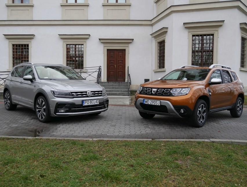 Dacia Duster kontra Volkswagen Tiguan...